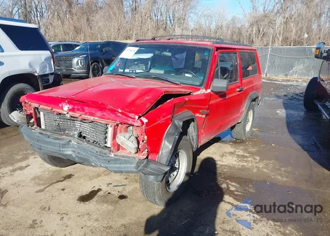 1996 Jeep Cherokee Se из США, поврежденный, VIN 1J4FT27S0TL186348